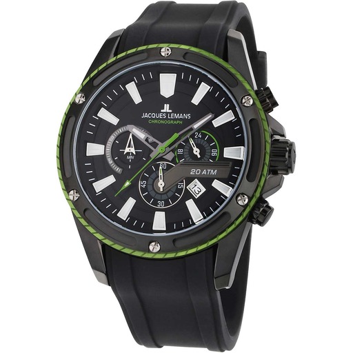 Hodinky Jacques Lemans 1-2141C Liverpool Chronograph 48mm 20ATM
