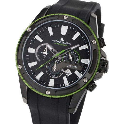 Hodinky Jacques Lemans 1-2141C Liverpool Chronograph 48mm 20ATM