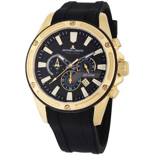 Hodinky Jacques Lemans 1-2141D Liverpool Chronograph 48mm 20ATM