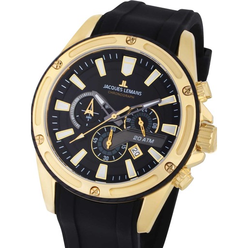 Hodinky Jacques Lemans 1-2141D Liverpool Chronograph 48mm 20ATM