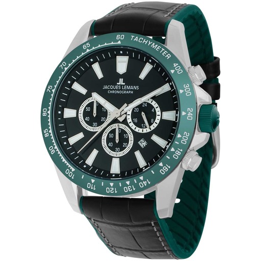 Hodinky Jacques Lemans 1-2140C Liverpool Chronograph 48mm 10ATM