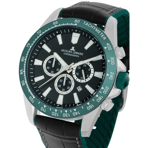 Hodinky Jacques Lemans 1-2140C Liverpool Chronograph 48mm 10ATM