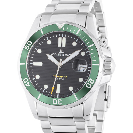 Hodinky Jacques Lemans 1-2170K Hybromatic Diver 41mm 20ATM