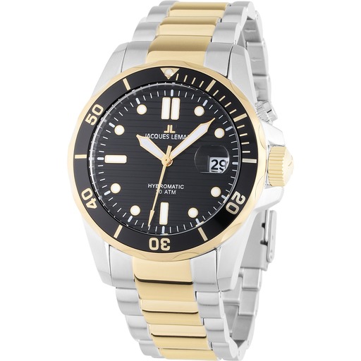 Hodinky Jacques Lemans 1-2170L Hybromatic Diver 41mm 20ATM