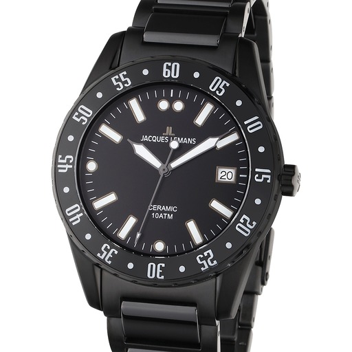 Hodinky Jacques Lemans 42-10D Liverpool Ceramic 42mm 10ATM