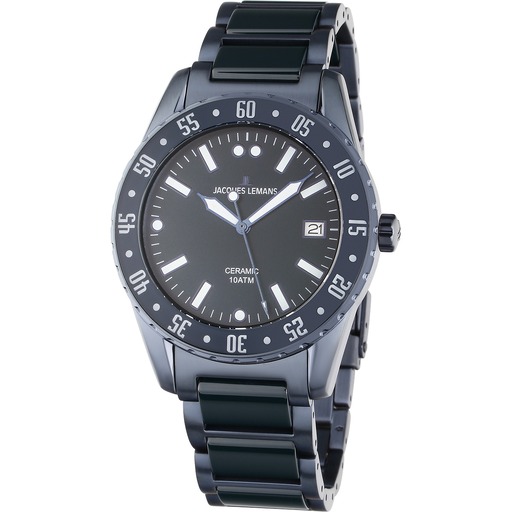 Hodinky Jacques Lemans 42-10E Liverpool Ceramic 42mm 10ATM