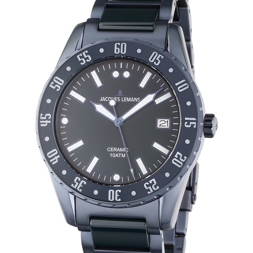 Hodinky Jacques Lemans 42-10E Liverpool Ceramic 42mm 10ATM