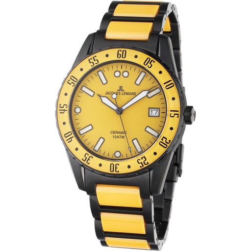 Hodinky Jacques Lemans 42-10I Liverpool Ceramic 42mm 10ATM