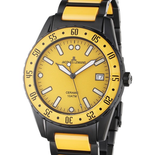Hodinky Jacques Lemans 42-10I Liverpool Ceramic 42mm 10ATM