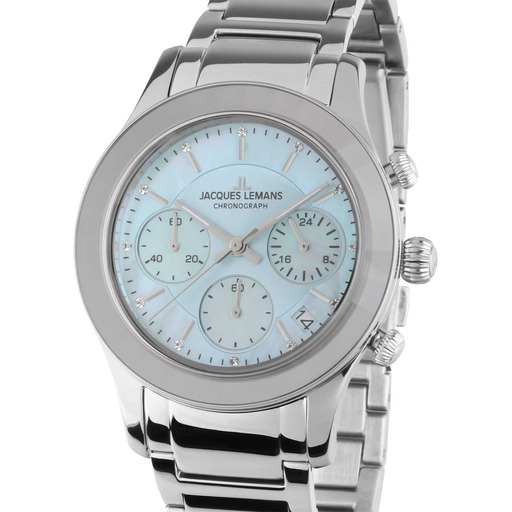 Hodinky Jacques Lemans 1-2151K Venice Chronograph 38mm 5ATM