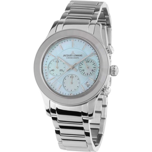 Hodinky Jacques Lemans 1-2151K Venice Chronograph 38mm 5ATM