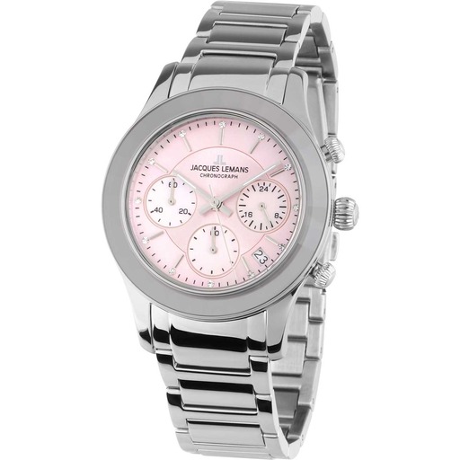 Hodinky Jacques Lemans 1-2151L Venice Chronograph 38mm 5ATM