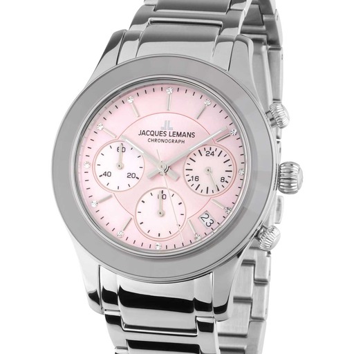 Hodinky Jacques Lemans 1-2151L Venice Chronograph 38mm 5ATM