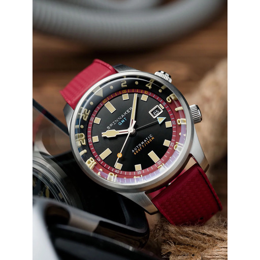 Hodinky Spinnaker SP-5121-11 Bradner GMT Automatic 42mm 18ATM