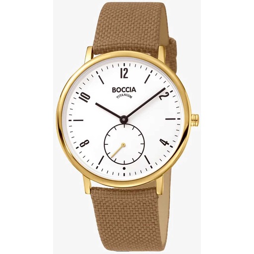 Hodinky Boccia 3350-04 Titanium 37mm 3ATM