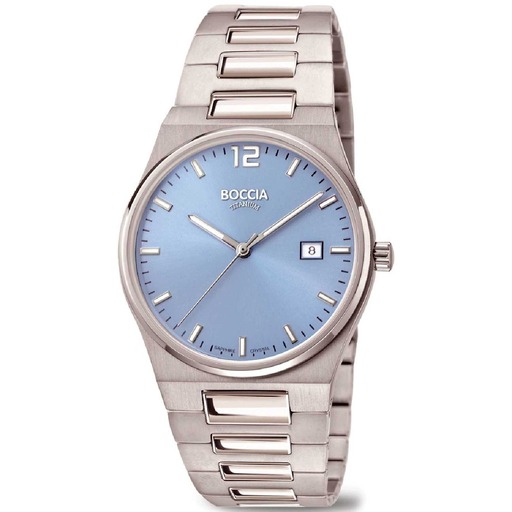 Hodinky Boccia 3661-01 Titanium Sapphire crystal 39mm 5ATM