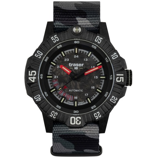 Hodinky Traser H3 110960 P99 A Tactical Carbon Automatic 46mm 20ATM