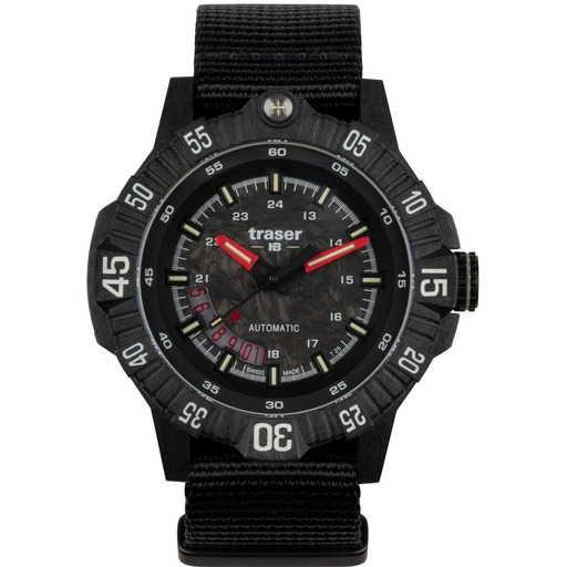 Hodinky Traser H3 111355 P99 A Tactical Carbon Automatic 46mm 20ATM