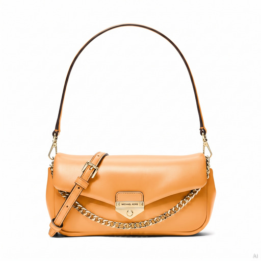 Michael Kors Soho Flap Shoulder Bag Radiant Orange