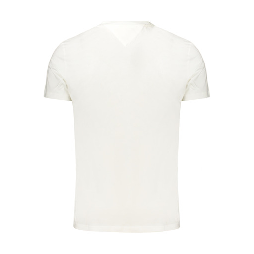 TOMMY HILFIGER T-SHIRT MANICHE CORTE UOMO BIANCO