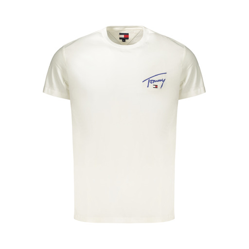 TOMMY HILFIGER T-SHIRT MANICHE CORTE UOMO BIANCO