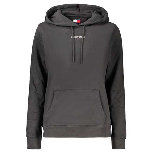 TOMMY HILFIGER FELPA SENZA ZIP DONNA NERO