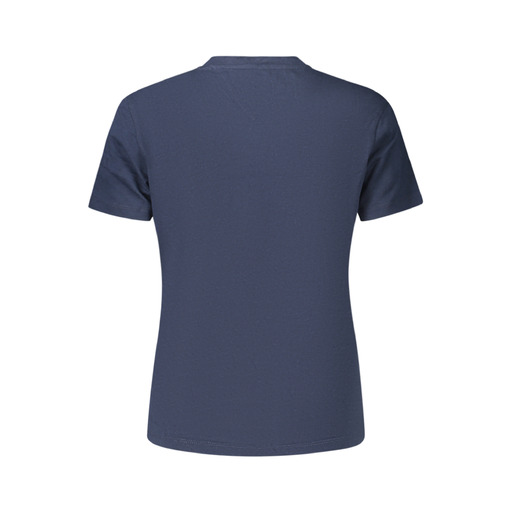 TOMMY HILFIGER T-SHIRT MANICHE CORTE DONNA BLU