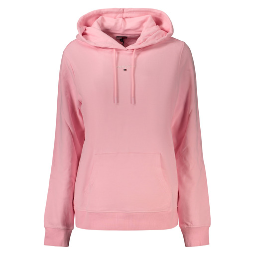 TOMMY HILFIGER FELPA SENZA ZIP DONNA ROSA