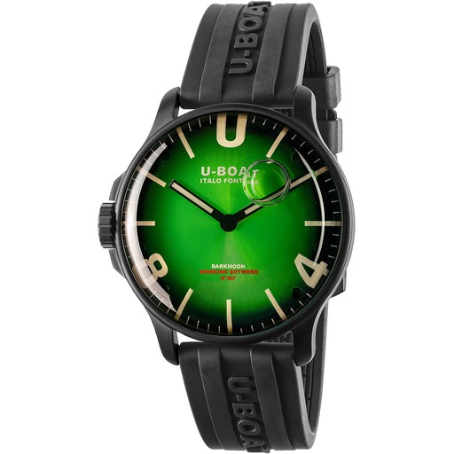 Hodinky U-Boat 8698/B Darkmoon Green IPB Soleil Capsoil 44mm 5ATM