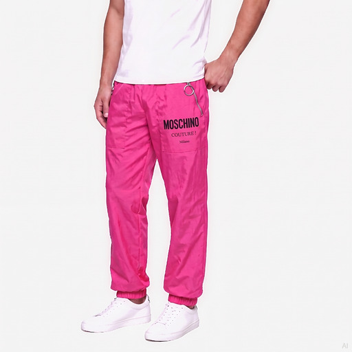 Moschino Couture Pink Jogger Trousers