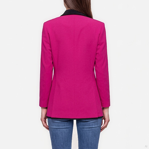 Moschino Tailored Wool Blazer Black