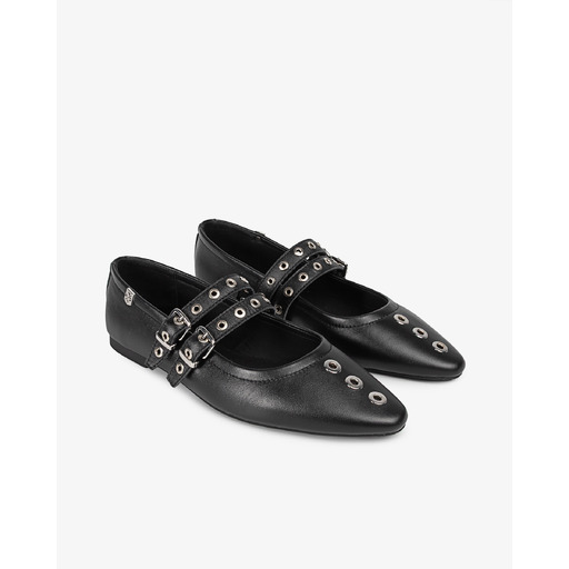 Bailarina de Piel Negra con Tachuelas Estrella