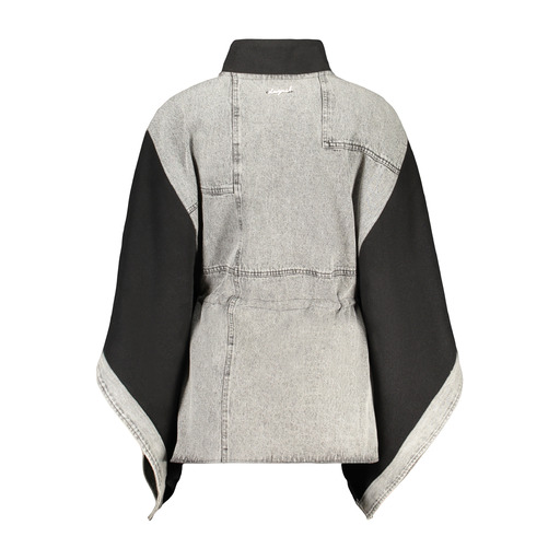 DESIGUAL PONCHO DONNA NERO