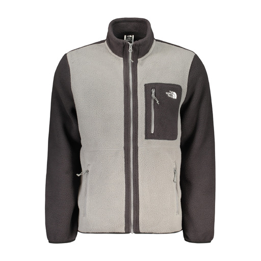 THE NORTH FACE FELPA CON ZIP UOMO GRIGIO