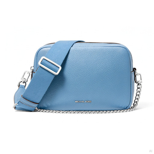 Michael Kors Blue Crossbody Camera Bag