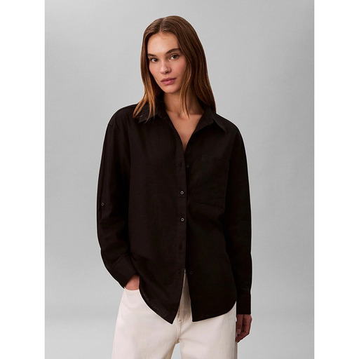 CALVIN KLEIN LV044E195G - Camisa lino