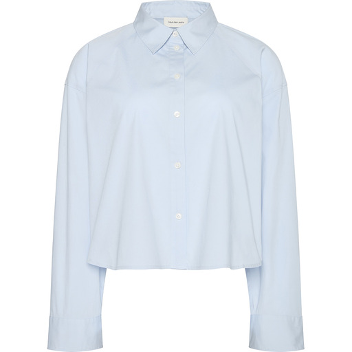 CALVIN KLEIN LV047C141G - Camisa cropped