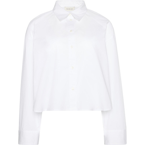 CALVIN KLEIN LV047C141G - Camisa cropped