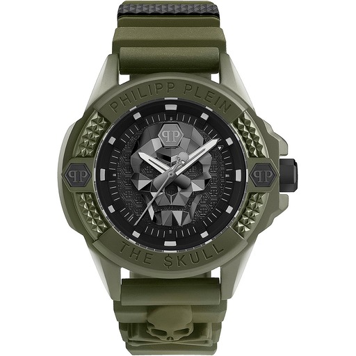 Hodinky Philipp Plein PWUBA0423 The $kull Ecoceramic 44mm 5ATM