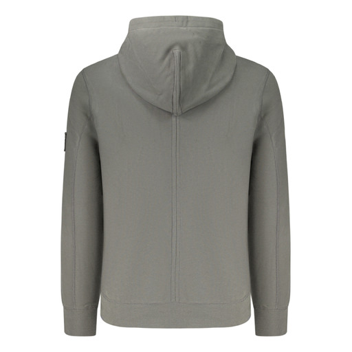 CALVIN KLEIN FELPA SENZA ZIP UOMO VERDE