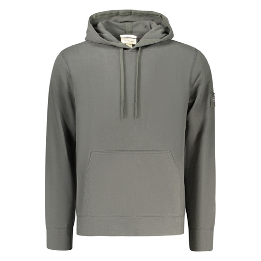 CALVIN KLEIN FELPA SENZA ZIP UOMO VERDE