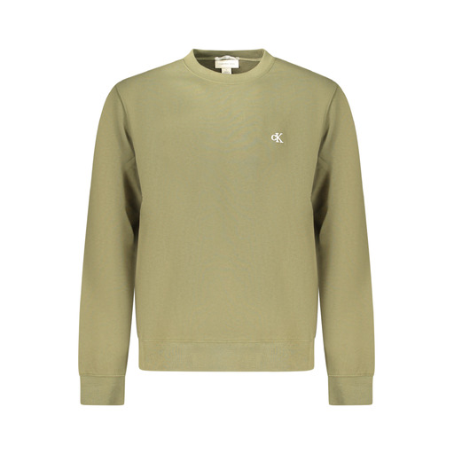 CALVIN KLEIN FELPA SENZA ZIP UOMO VERDE