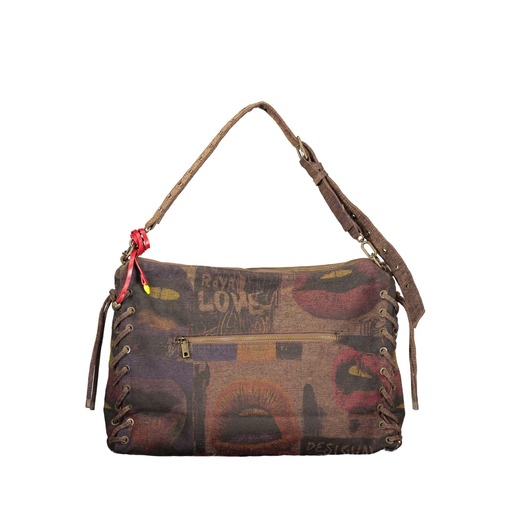 DESIGUAL BORSA DONNA MARRONE