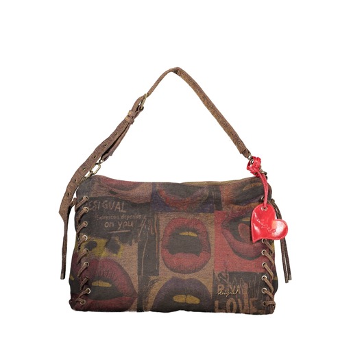 DESIGUAL BORSA DONNA MARRONE