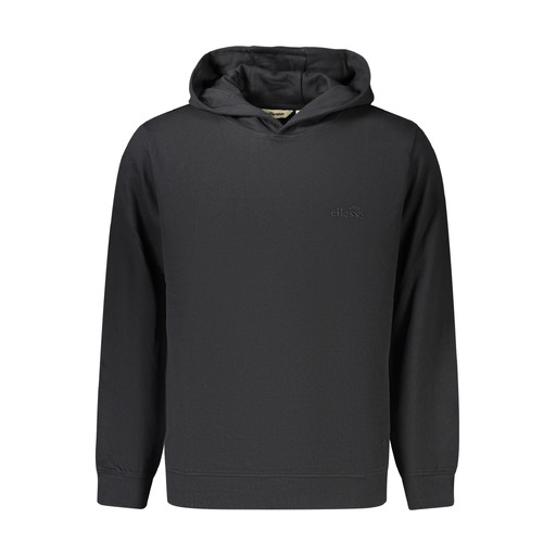 ELLESSE FELPA SENZA ZIP UOMO NERO