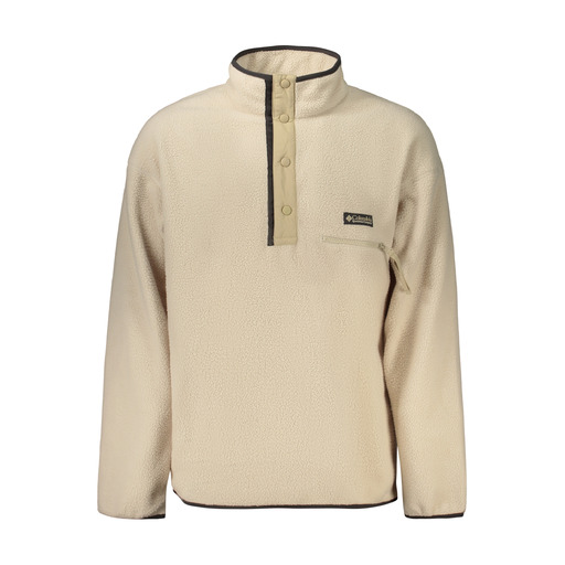 COLUMBIA FELPA SENZA ZIP UOMO BEIGE