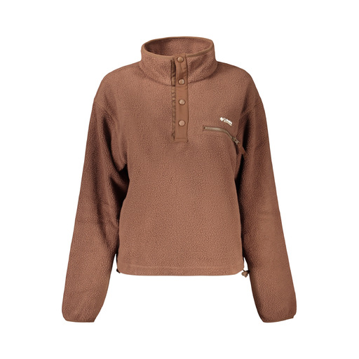 COLUMBIA FELPA SENZA ZIP DONNA MARRONE