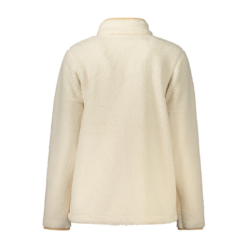 COLUMBIA FELPA CON ZIP DONNA BIANCO