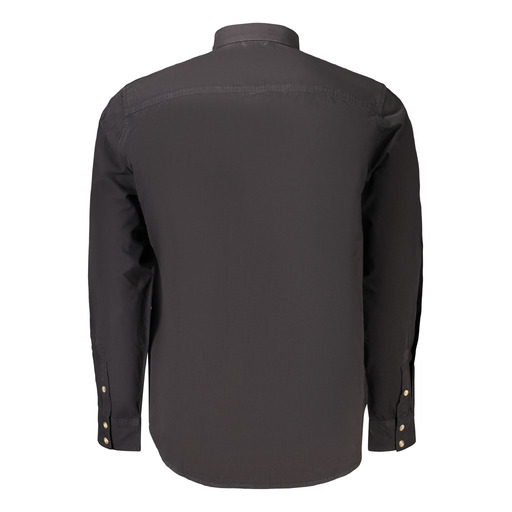 GUESS JEANS CAMICIA MANICHE LUNGHE UOMO NERO