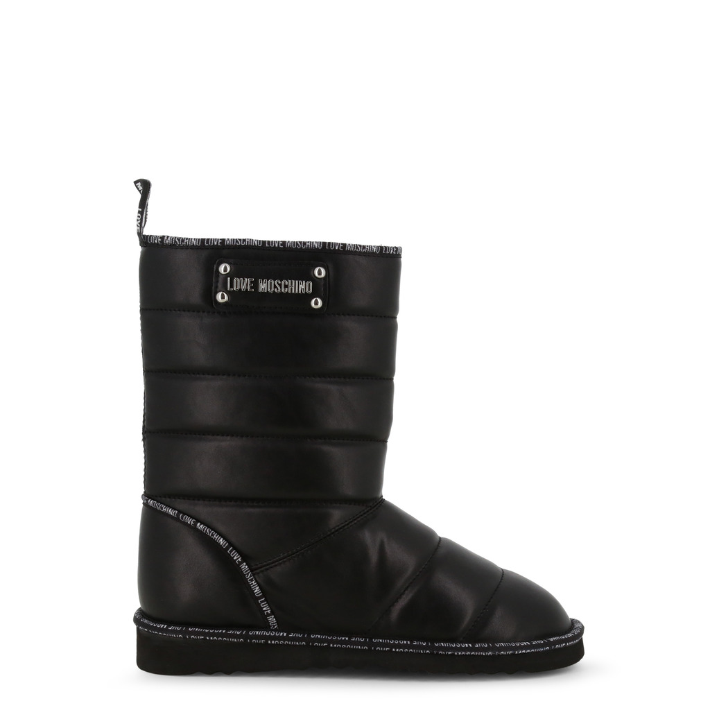 moschino black boots